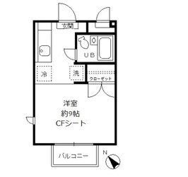 フラッツＫの物件間取画像